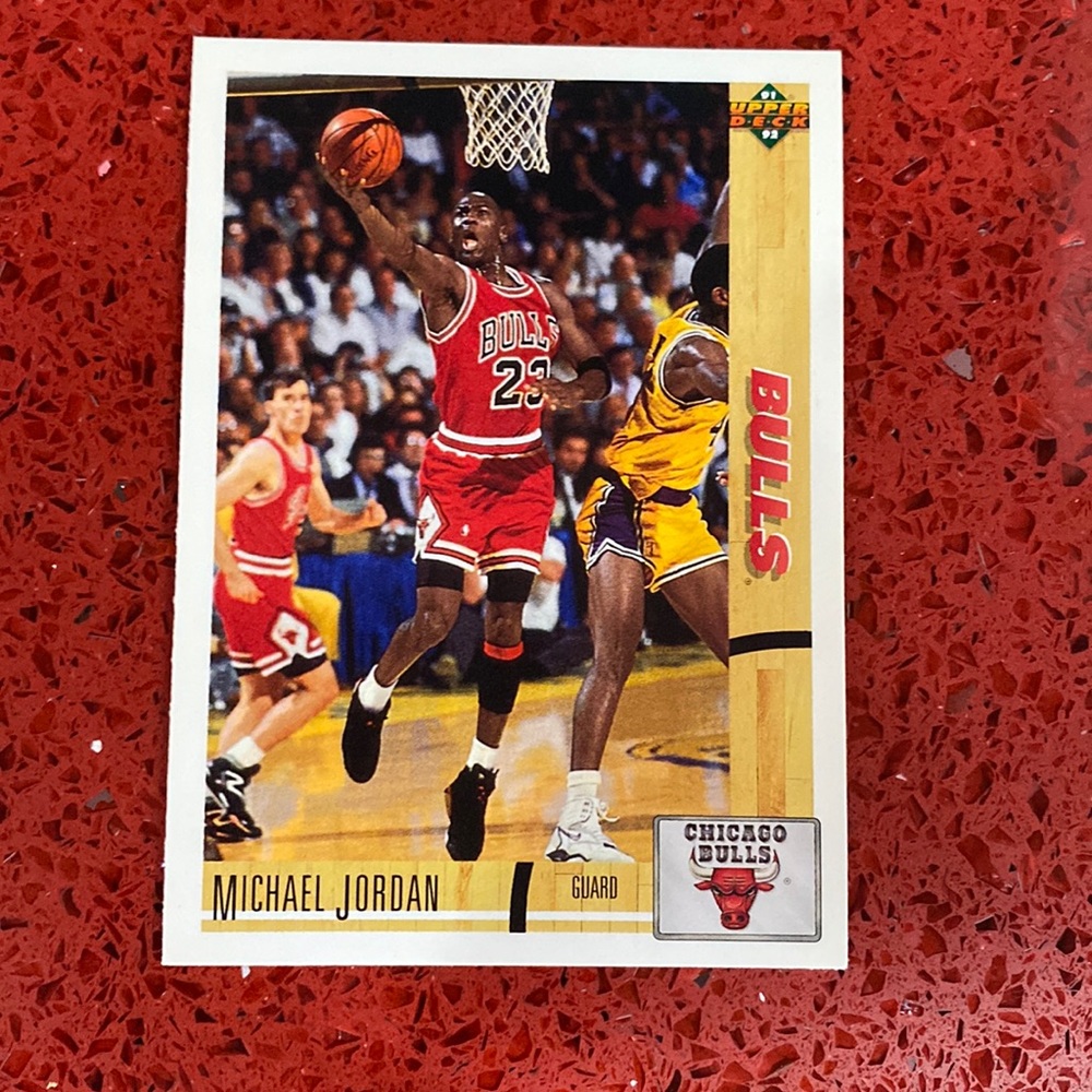 Michael Jordan upper deck 1992 44 the goat